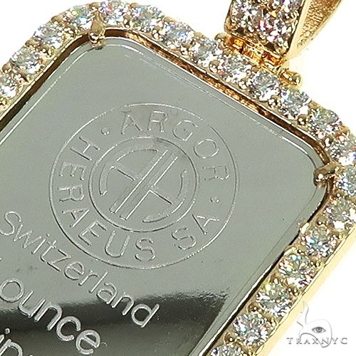 Diamond Frame 1 Ounce Platinum 999,5 Switzerland Bar, photo 4 of 6