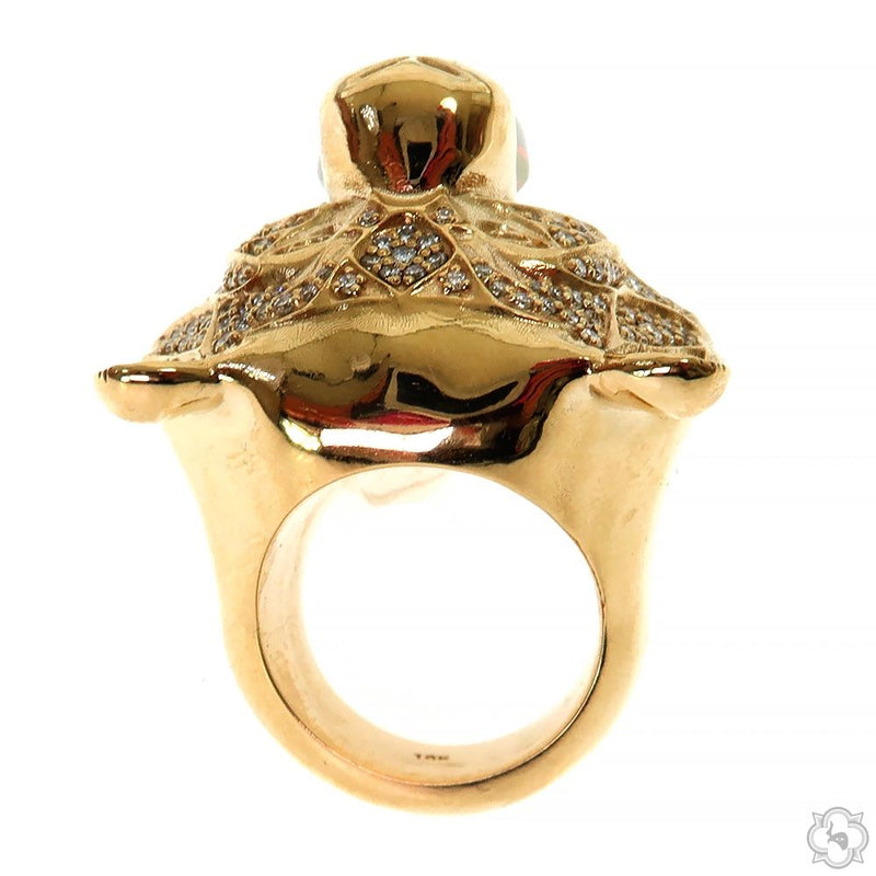 Diamond Grizzly Bear Ring, photo 4 of 6