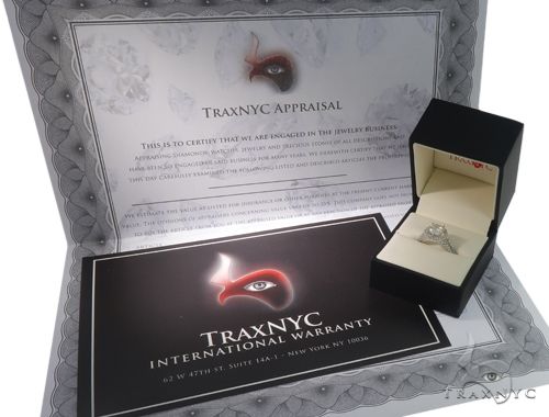 Diamond Halo Engagement Ring 64489 - Image 8