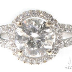 Diamond Halo Engagement Ring 64489 - Image 1
