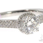 Diamond Halo Engagement Ring 64491 - Image 3