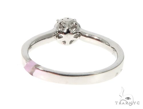 Diamond Halo Engagement Ring 64491 - Image 5