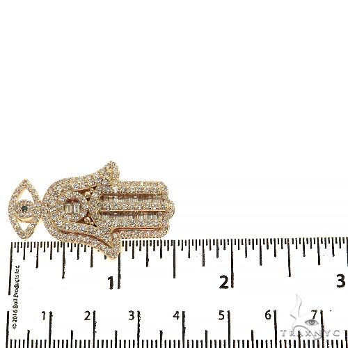 Diamond Hamsa Pendant 68187 - Image 6
