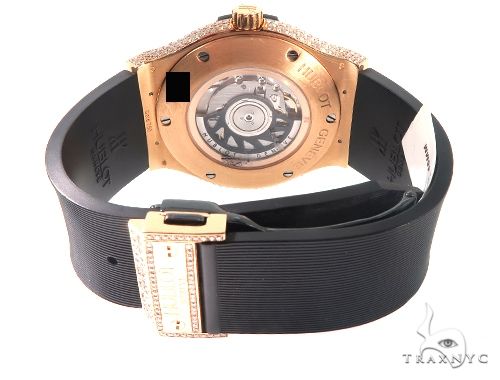 Diamond Hublot Watch Classic Fusion with Rubber Band 64054 - Image 10