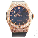 Diamond Hublot Watch Classic Fusion with Rubber Band 64054 - Image 2