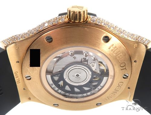 Diamond Hublot Watch Classic Fusion with Rubber Band 64054 - Image 9