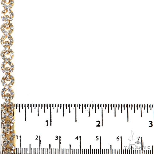 Diamond Infinity Link Bracelet (Lab) 69867 - Image 7