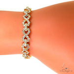 Diamond Infinity Link Bracelet (Lab) 69867 - Image 8