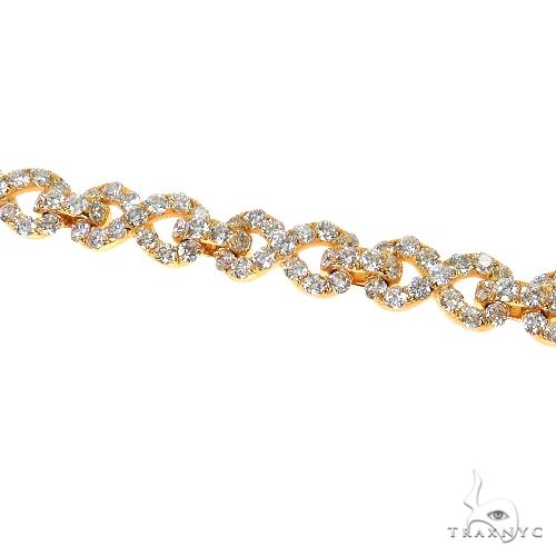 Diamond Infinity Link Bracelet (Lab) 69473 - Image 4