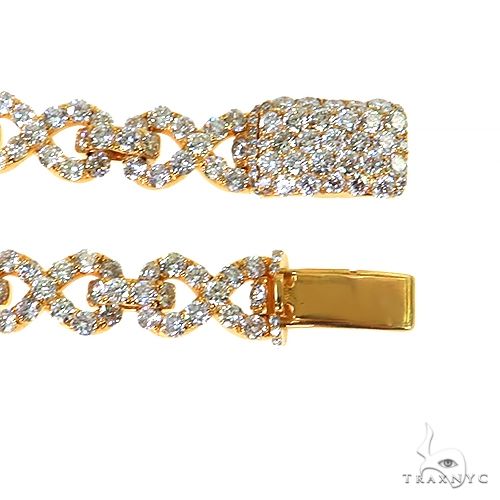 Diamond Infinity Link Bracelet (Lab) 69473 - Image 5