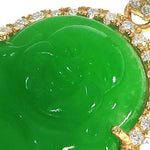 Diamond Jade Stone Buddha Pendant 65482 65483 - Image 4