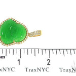 Diamond Jade Stone Buddha Pendant 65482 65483 - Image 7