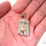 Diamond Jesus Head Pendant 36469 - Image 5