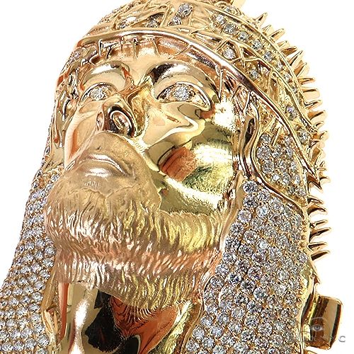 Walking on Water Diamond Jesus Pendant -Large68793 - Image 2