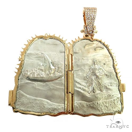 Walking on Water Diamond Jesus Pendant -Large68793 - Image 3
