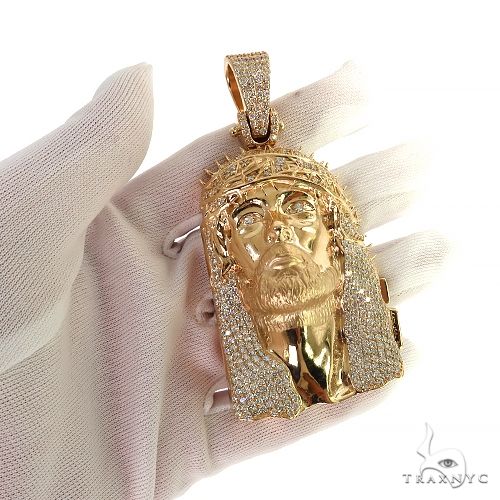 Walking on Water Diamond Jesus Pendant -Large68793 - Image 8