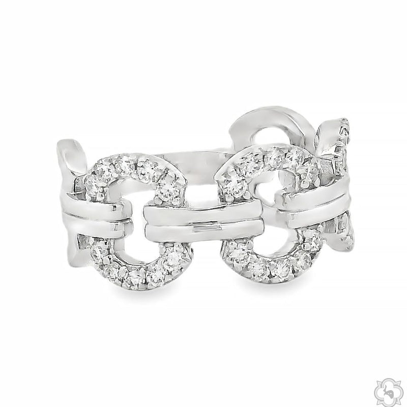 Diamond Link Ring 70766 - Image 2