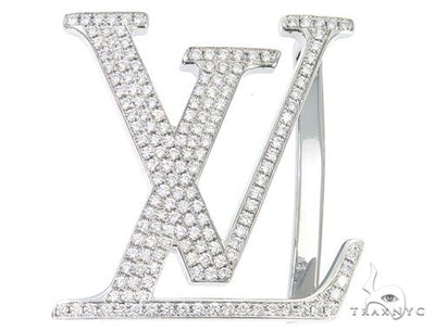 Diamond Louis Vuitton Belt Buckle 65042 - Image 1