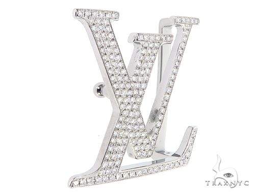 Diamond Louis Vuitton Belt Buckle 65042 - Image 2
