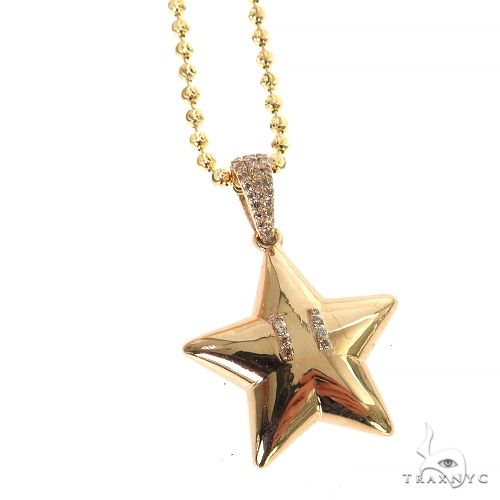 Diamond Mario Star Pendant Set 68540 - Image 2