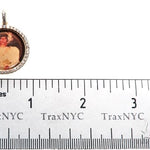 14K Gold Custom Photo Pendant 1 Inch 64428 - Image 9