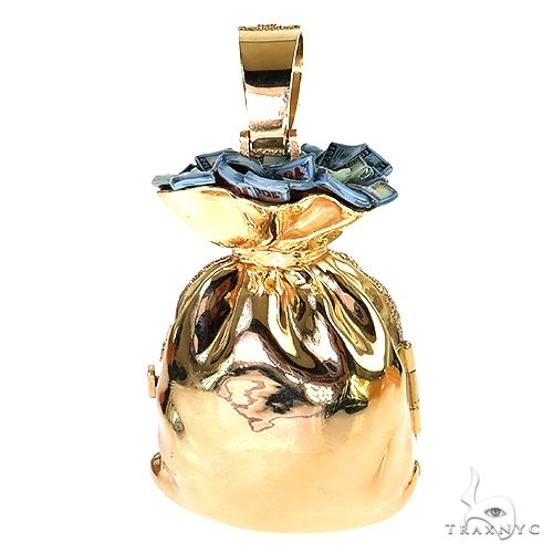 Diamond Money Bag Treasure Pendant 69568 - Image 5