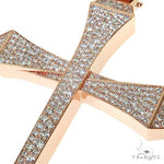 Small Diamond Nail Cross (Lab) 68691 - Image 3