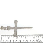 Medium Diamond Nail Cross (Lab) 68692 - Image 6