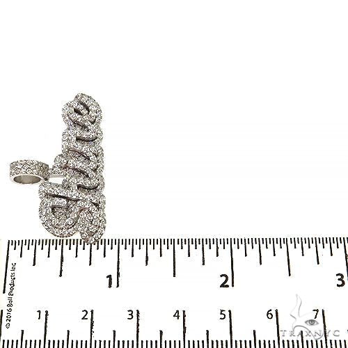 14K Gold Diamond Name Pendant, photo 5 of 5