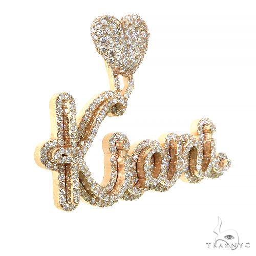 Diamond Name Pendant 68560 - Image 2