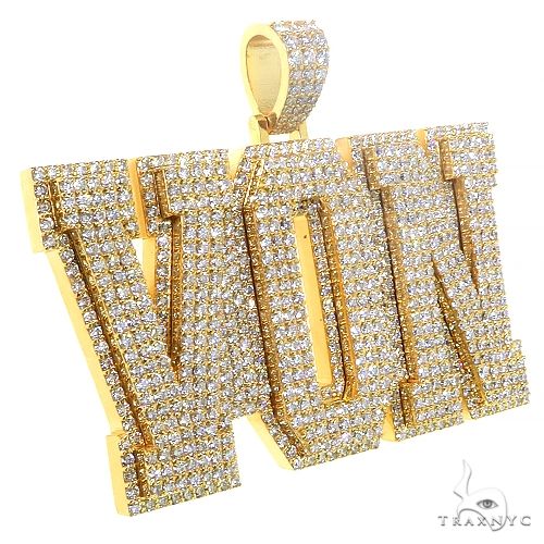 Diamond Name Pendant 68714 - Image 2