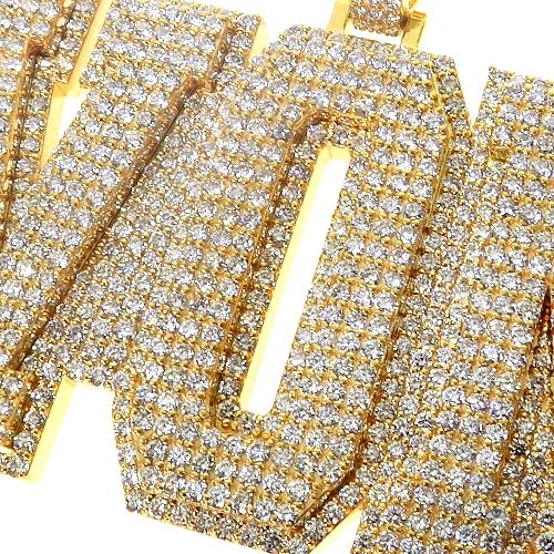 Diamond Name Pendant 68714 - Image 3