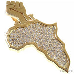 Diamond Power Fist African Charm 68189 - Image 3