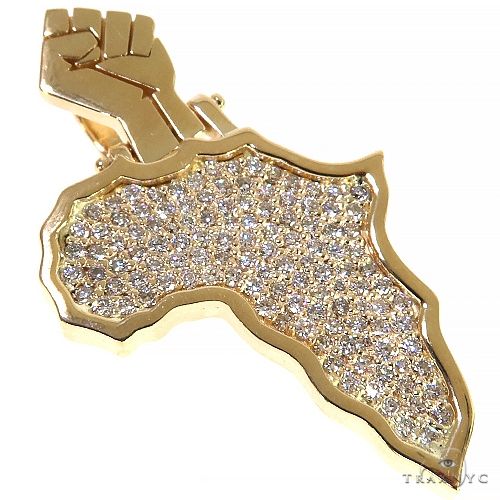 Diamond Power Fist African Charm 68189 - Image 3