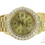 Diamond Rolex Datejust Lady Yellow Gold Watch 56565 - Image 4