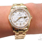 Diamond Rolex Day-Date Masterpiece 18K Gold Watch 36603 - Image 13