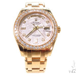 Diamond Rolex Day-Date Masterpiece 18K Gold Watch 36603 - Image 4