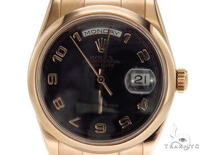 Rolex Day Date President Rose Gold 118205 44440 - Image 1