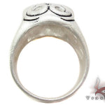 Mens Silver Skull Ring 31329 - Image 5