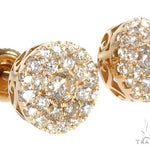14K Gold Diamond Stud Earrings 64175 - Image 1