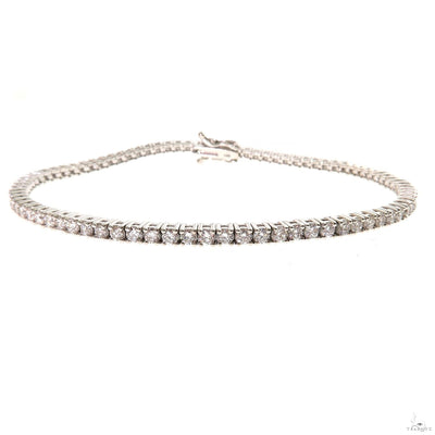 Diamond Tennis Bracelet 7.5 inches 2.4 mm 69847 - Image 1