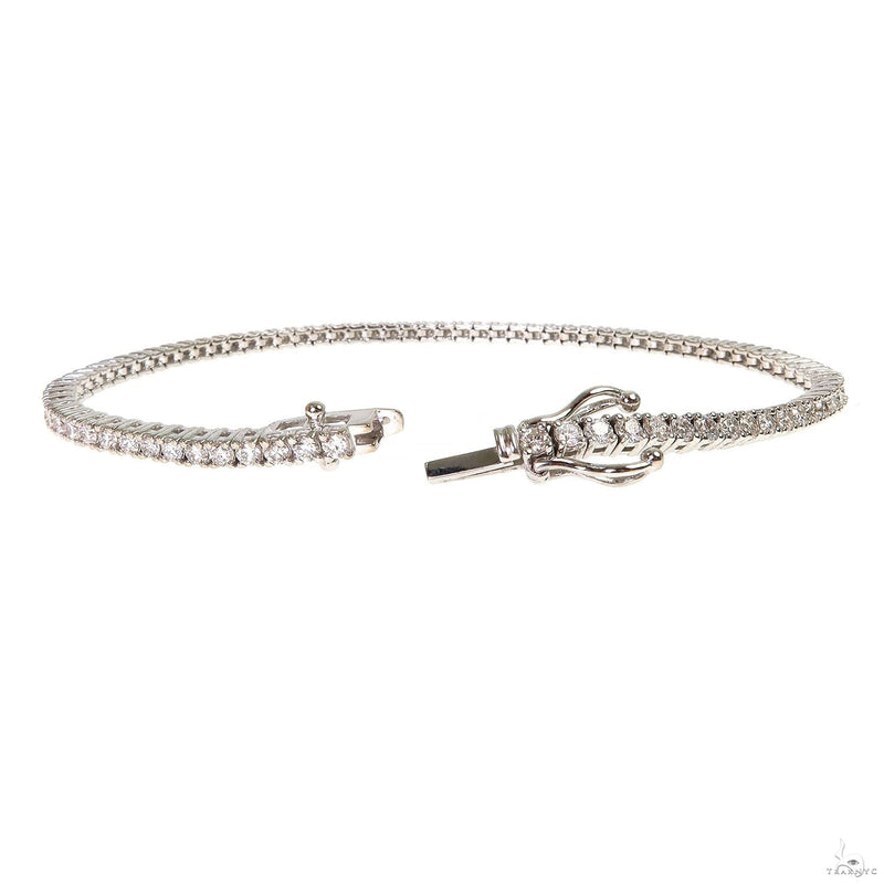 Diamond Tennis Bracelet 7.5 inches 2.4 mm 69847 - Image 2