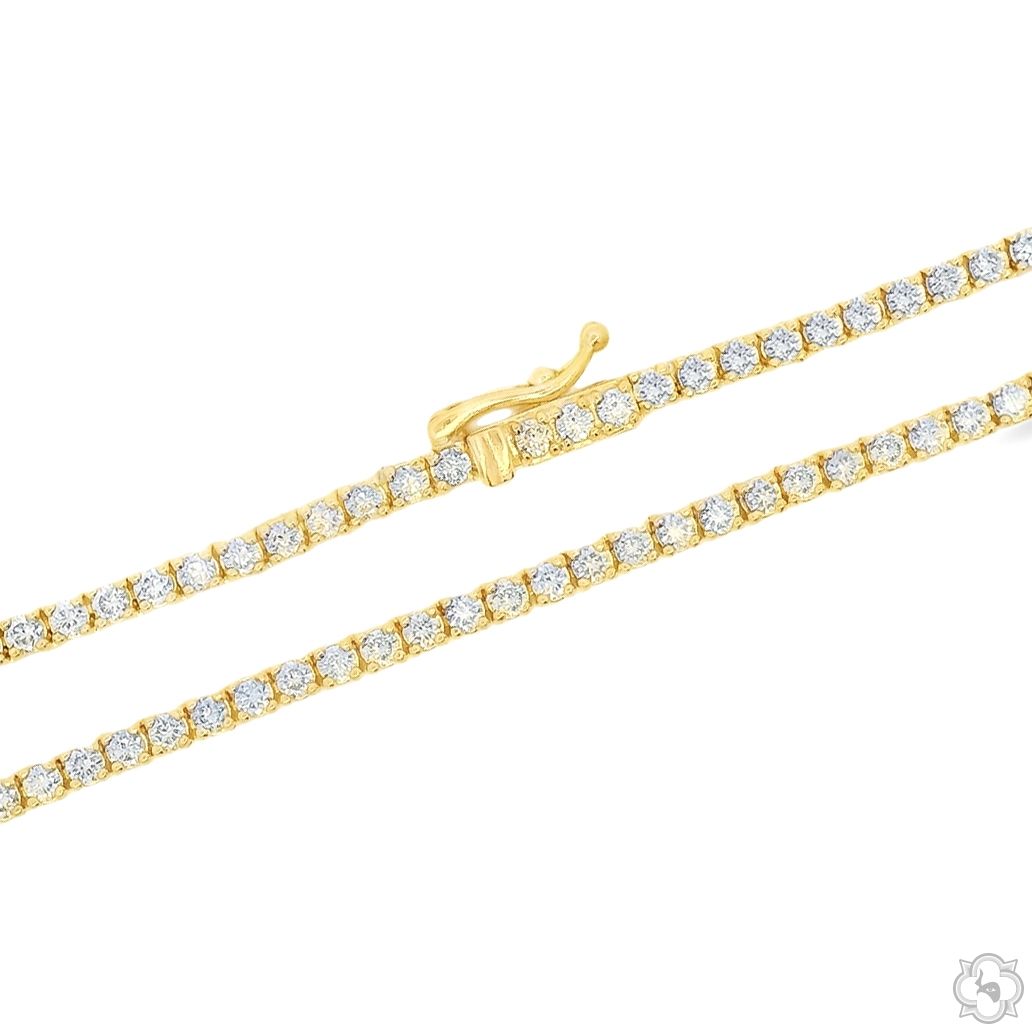 Diamond Tennis Chain 16 Inch 2.3mm 70841 | TraxNYC