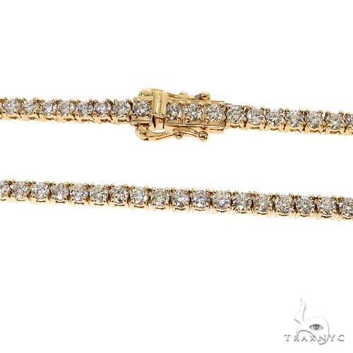 14K Gold tennis chain, 3.6 mm, photo 5 of 7