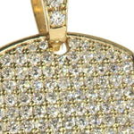 Diamond Triangle Dog Tag Pendant 45572 - Image 4