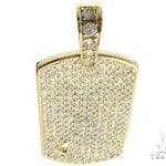 Diamond Triangle Dog Tag Pendant 45572 - Image 6