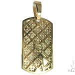 Diamond Triangle Dog Tag Pendant 45572 - Image 8