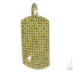 Diamond Triangle Dog Tag Pendant 45573 - Image 2