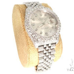 Custom Fully Iced Out Datejust Rolex Watch 64126 - Image 8