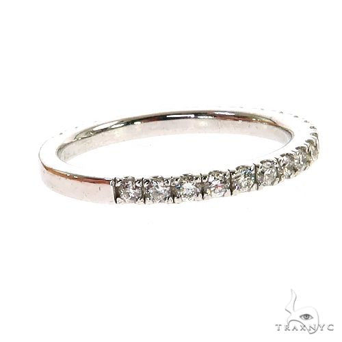 18K Gold Diamond Wedding Band, photo 2 of 3